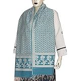 Scarfs for Women Woven Jacquard Cotton Rectangular 22 x 70 inches (dup320)