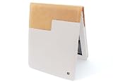 Cool Bananas Timeless 9042481 - Funda de cuero para iPad 2, color blanco y beige