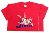 Martial Arts T-shirt - Judo (Red T-shirt) - CHL, CHM, L, M, S, or XL