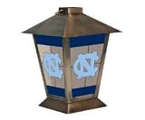 11 Glass Metal Candle Lantern North Carolina Tar Heels