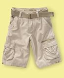 GUESS? Little Boy Canvas Vince Shorts