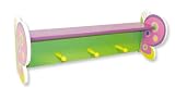 Trend Lab Butterfly Shelf with Peg Hooks