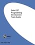 Palm OS Programming Development Tools Guide
