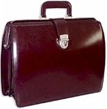 No Shoulder Strap Classic Elements Leather Briefcase