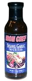 Iron Chef Sesame Garlic Sauce - 4 BOTTLES by Mirrotek