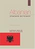 Albanian-English/English-Albanian Standard Dictionary