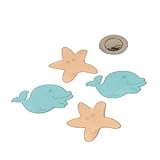 Mini Ocean Scene Child Safety Bath Mats