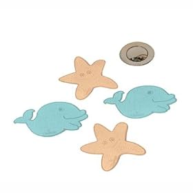 Mini Ocean Scene Child Safety Bath Mats