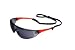 Willson Millennia Sport Safety Glasses Black, Lens, Tsr Gray, Uom Each