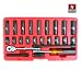 SKET 24PC 1/4"IMP H/V D/S MM,