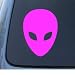 ALIEN - Roswell UFO - Car, Truck, Notebook, Vinyl Decal Sticker #1029 | Vinyl Color: Pink