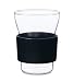 iittala HotCool 9-oz. Coffee Glass with Black Holder, Set of 2