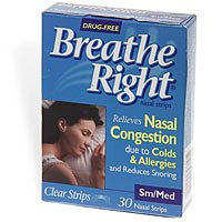 Breathe Right Clear Nasal Strips
