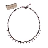 ARMANI Jewelry Glass/Metallic Beaded Necklace $127 NEW