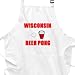 Wisconsin Beer Pong BBQ Apron