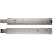 Sugatsune TSS-3 304 Stainless Steel Drawer Slide, Full Extension, Positive Stop (Pair of 2)