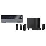 Harman Kardon AVR 1600 7.1Channel A/V Receiver with Infinity TSS-500 Home Theater Speaker System Bundle