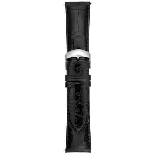 Swiss Watches:Swiss Watch International 14 MM Black Genuine Crocodile Strap 14AAN01M Images