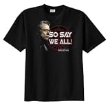 Battlestar Galactica So Say We All Admiral Adama T-Shirt