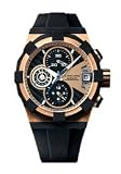 Concord Watches-Concord C1- Automatic Chronograph in 18k Rose Gold Case complicated Sport Active Men's Watch