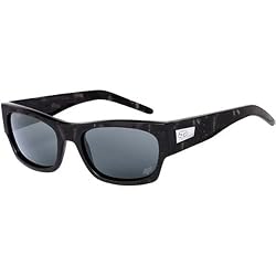 Fox Racing The Heretic Men's Polarized Casual Sunglasses - Black Tortoise/Grey