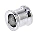 Jewelry : 00 Gauge Stainless Steel DOUBLE FLAIR Screw Fit Tunnel Plug