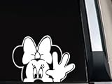 Minnie Mouse Waving Vinyl Decal Sticker -SM0004- 4L x 5.5W