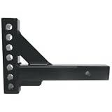 Curt Manufacturing 17125 Adj Hitch Bar 10 In X 14 1 2 In No Rise by Curt Manufacturing