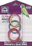 Vo-Toys Olympic Rings with Bell Bird Toy
