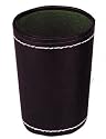Cubilete De Cuero - Leather Dice Cup - Black