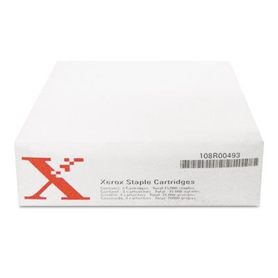 Xerox Staple Cartridge 5000 Per Cartridge - 3/Pack 108R00493