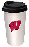 NCAA Wisconsin Badgers Logo Travel Mug