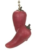Southwestern CHILI PEPPER ceiling FAN PULL chain decor