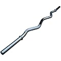 ScSPORTS Curlhantelstange ohne Gewinde, silber-verchromt, 30mm, 112C0002