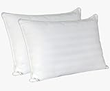 Nature's Rest Natural Feather Jumbo Pillows, 2-Pack