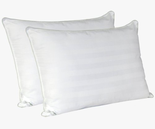 Nature's Rest Natural Feather Jumbo Pillows, 2-Pack