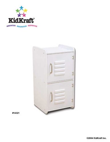 Kidkraft Medium Locker - White