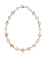 Etrusca Collar Faceted Agate Dorado