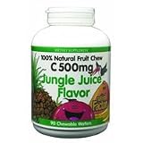 Natural Factors - C 500mg Natural Fruit Chews - Jungle Ju - T - 90