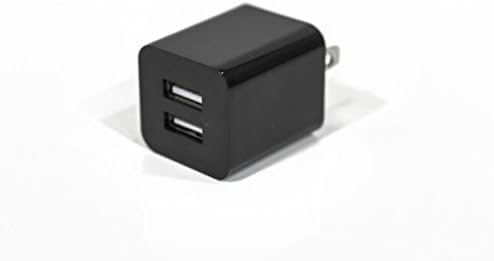 iWerkz Dual Port Travel Charger for Smartphones - Retail Packaging - Black