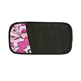 Stylish car pink flower sunvisor CD holder- girls accessories