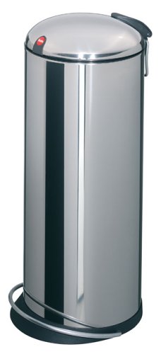 Hailo 0523-019 Tret-Abfallsammler Trento TOPdesign 26 edelstahl