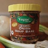 Vogue Cuisine Onion Soup & Seasoning Base 4oz - Low Sodium, Gluten Free, All Natural Ingredients