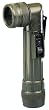 Olive Drab Military GI Style C-Cell Anglehead Flashlight