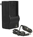 Sony Cybershot DSC-H10, DSC-H50, DSC-W120 - Replacement Battery Charger (Incl. Car Plug Adapter)