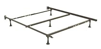 Adjustable Full/Queen Sturdy Metal Bed Frame w/ Glides By Fashion Bed Group
