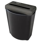 Universal Medium-Duty 38182 Confetti-Cut Shredder, Black/Silver