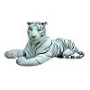 1,10 meter white tiger stuffed animal. New in box. Like real! BRUBAKER Design