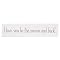 I Love You to the Moon and Back - White/Pink/Brown (24")