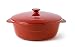 Calphalon Ceramic Cabernet 3 Quart Covered Round Casserole with Lid